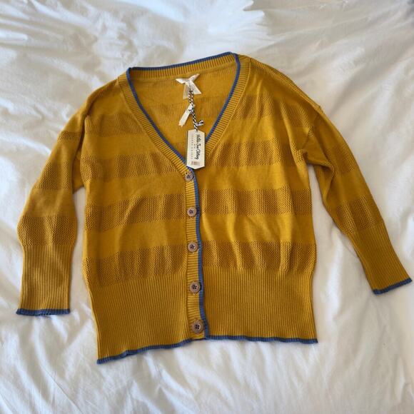Matilda Jane Sweaters - NWT Matilda Jane Last Straw Cardigan Size XS